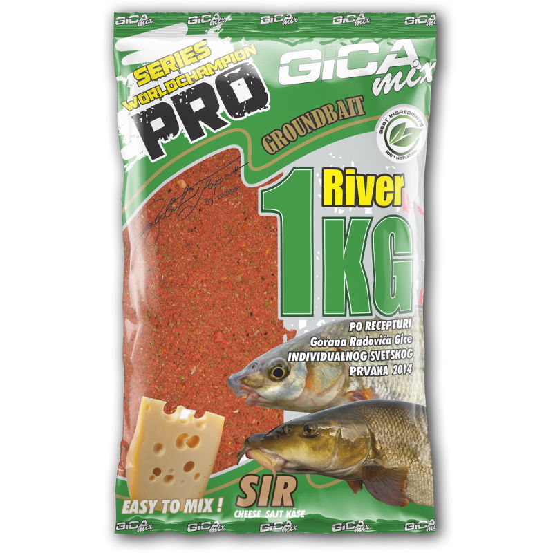 Gica Mix Primama WCH PRO RIVER 1kg Sir Crvena